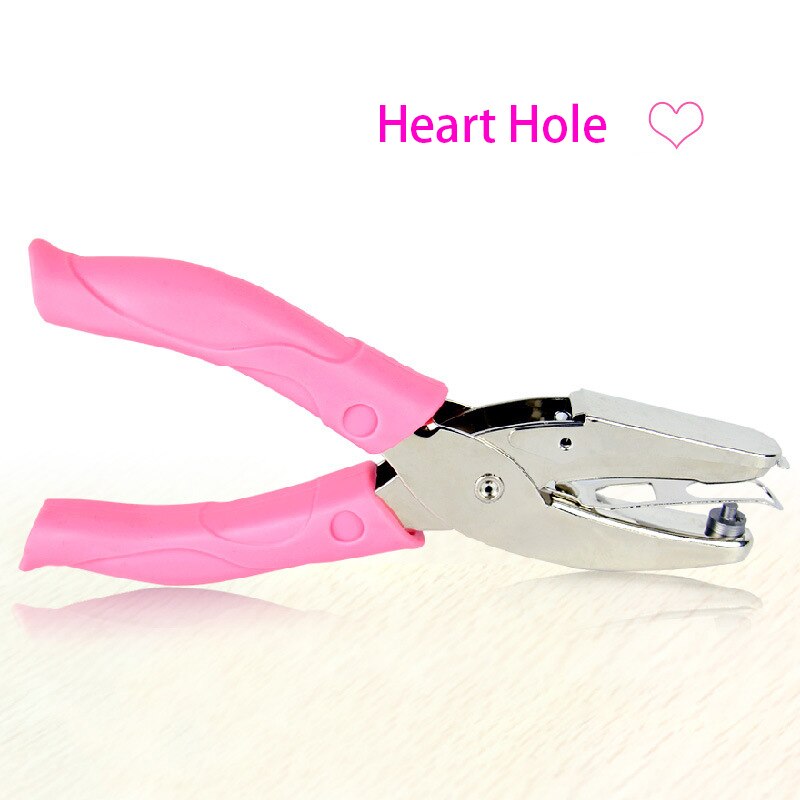 DIY Cute Circle Star Heart Hole Punch Scrapbook Paper Puncher Kawaii Single Hole Punches Craft Shape Cutter Perforator: 5