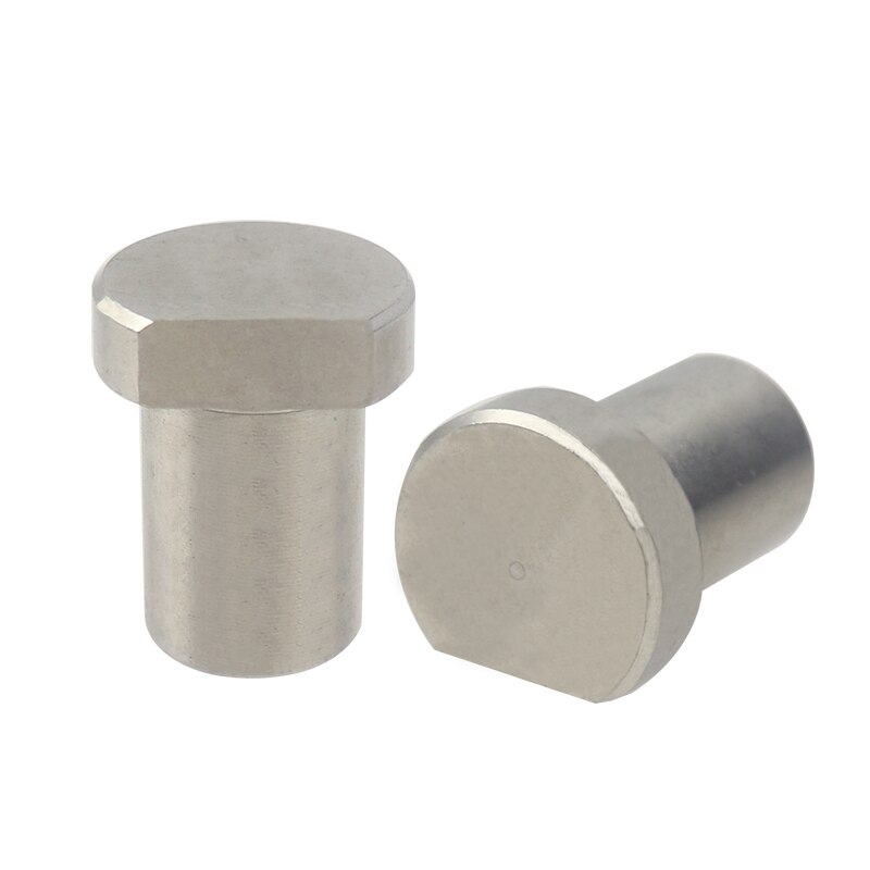 Houtbewerking werkbank stop pen fix bureaublad roestvrij staal eindblok 20mm voor werktafel accessoires: 2 stuks