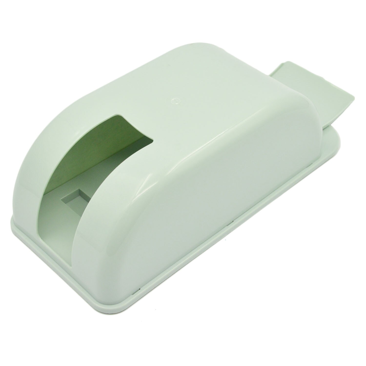 NC Garbage Bags Storage Box Wall-mounted Self-adhesive Kitchen Accessory for Plastic Bags Disposable Shoes Covers Storing Green