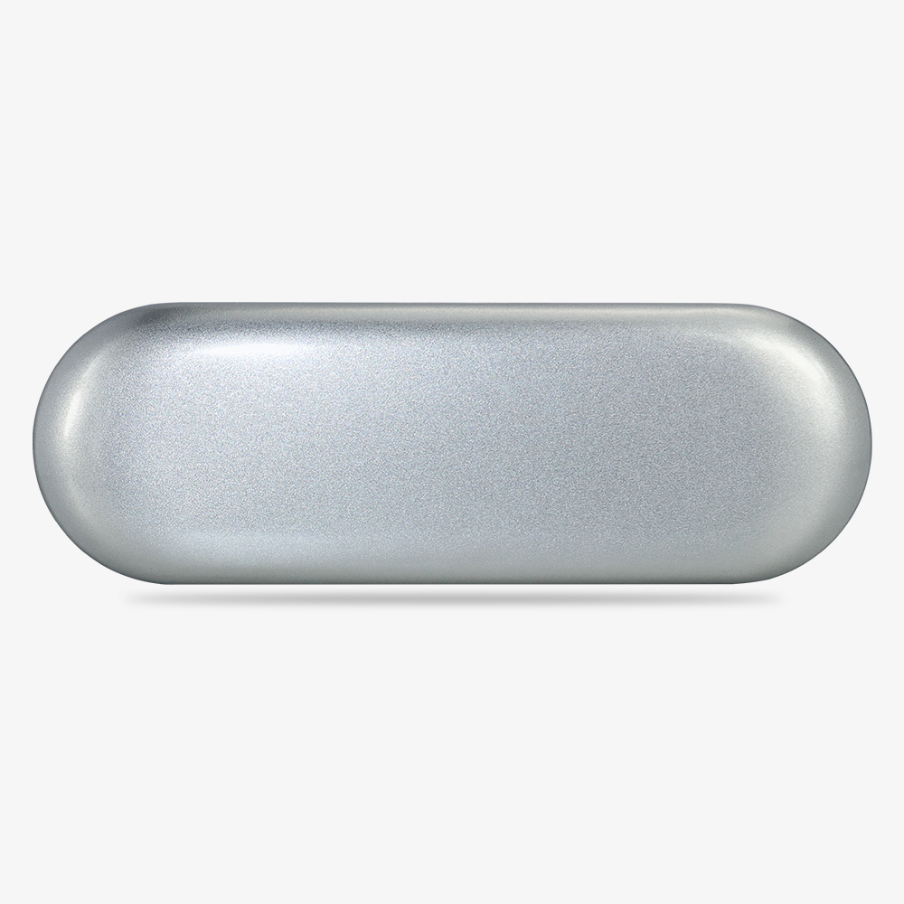 ANNAFRIS innesto pinzette per ciglia scatola di immagazzinaggio scatola di immagazzinaggio pinzette per ciglia custodia protettiva Eyeliner matita ciglia cassetta degli attrezzi: Silver