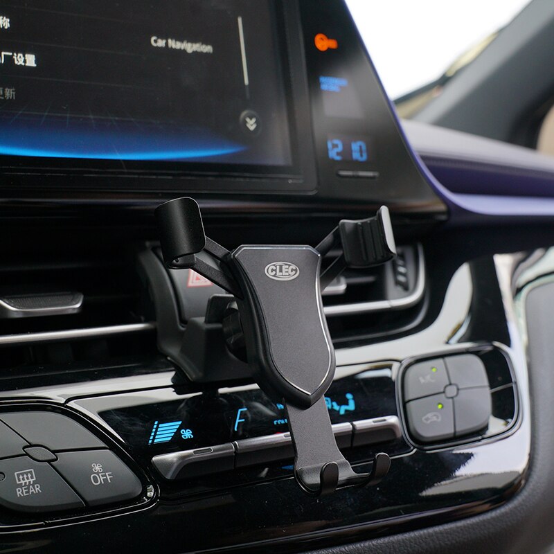 Bil luftventilmonteret telefonholder til mobiltelefon stabil vugge smart telefonstativ til toyota c-hr chr