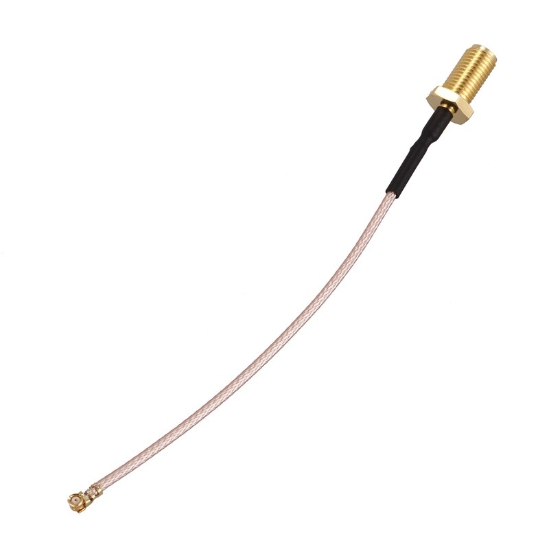 Pack of 4 RF U.FL(IPEX/IPX) Mini PCI to RP-SMA Female Pigtail Antenna Wi-Fi Coaxial RG-178 Low Loss Cable (4 inch (10 cm))