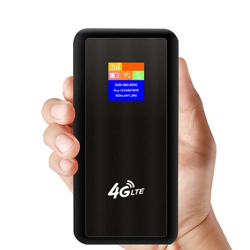 4G Wifi Router Wifi Router 150Mbps Wifi Mobile Hotspot Portatile Auto Senza Fili WiFi Router con Accumulatori E Caricabatterie Di Riserva Per Il telefono