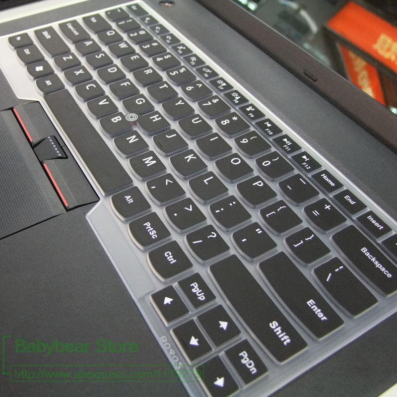 Klawiatura silikonowa pokrywa Protector dla Lenovo Ibm E14 E430 E435 E431 E330 T430 X230 L330 T430U E440 E450 E470 E475 E480 nowy