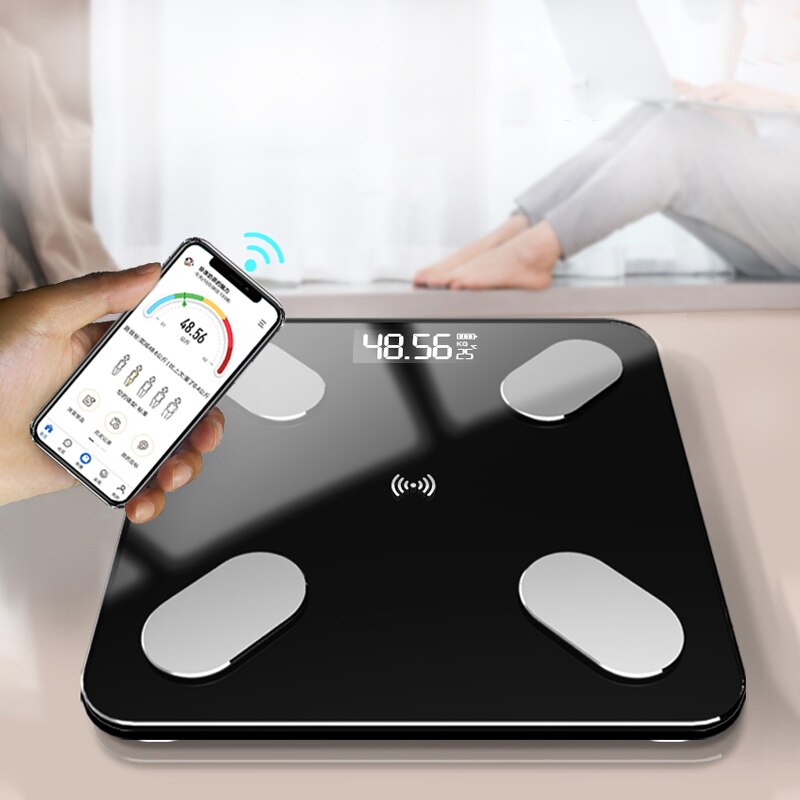 USB Chargeable Body Fat Scale Weight Scale Household Measuring Electronic Scale Fat Scale Accurate Body Scale Chinese Verison