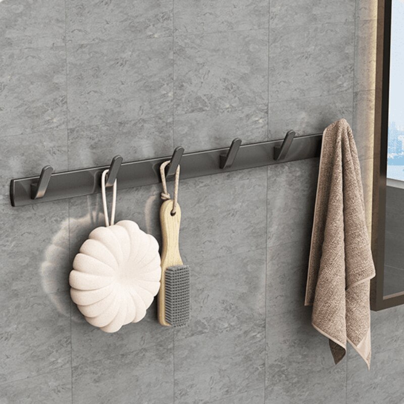 Bathroom Storage Rack Multifunctional Wall-mounted Adjustable Storag Rack Waterproof Load-bearing Holder Toilet Bathroom