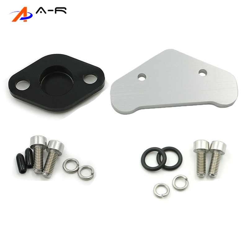Voorraad Voor Kawasaki Jetski 650 750 standups en sitdown SXi STS ZXi SS SX ST TS X-2 Olie Injectie & carter Blok Off Plaat