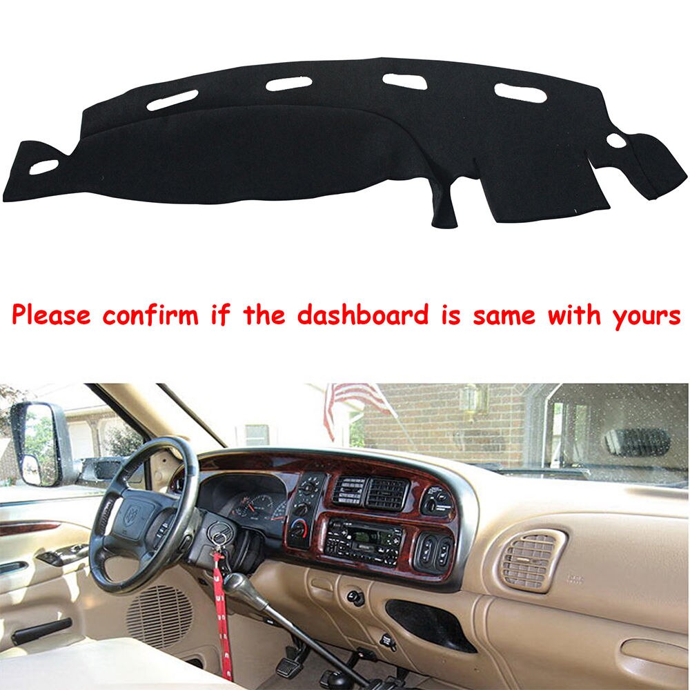 Dashmat Dashboard Mat Dash Cover Zonnescherm Dash Board Cover Tapijt Voor Dodge Ram 1500 2500 3500 1998-2001 dash Board Mat Pad