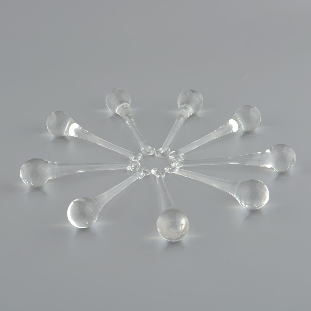 10x Kroonluchter Verlichting Licht Hanger Crystal Clear Glas Prisma Thuis