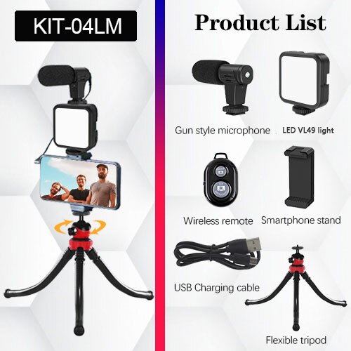 Ulanzi VL49 Mini Rgb Video Licht Verlichting Voor Fotografie 2000Mah 2500K-9000K Zoom Verlichting Fotografische Verlichting vlog Licht: Marineblauw