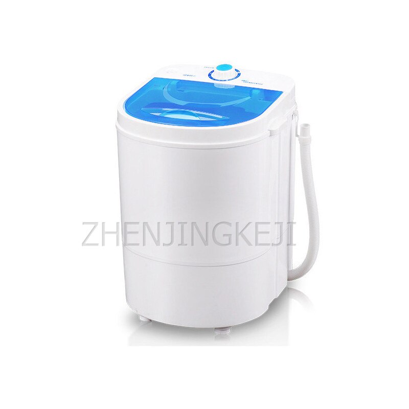 Small Mini Washing Machine 260W Single-tub Portable Semi-automatic Dehydration Children's Clothing Underwear Shirt Laundry Tools