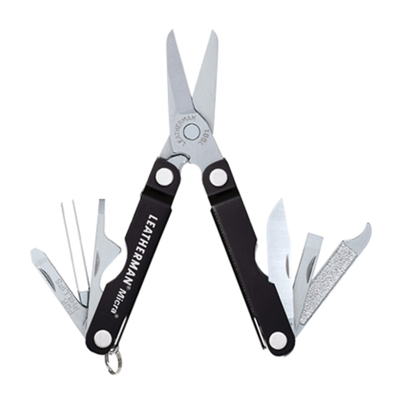Leatherman Micra Sleutelhanger-Sized Multi-Tool: Black