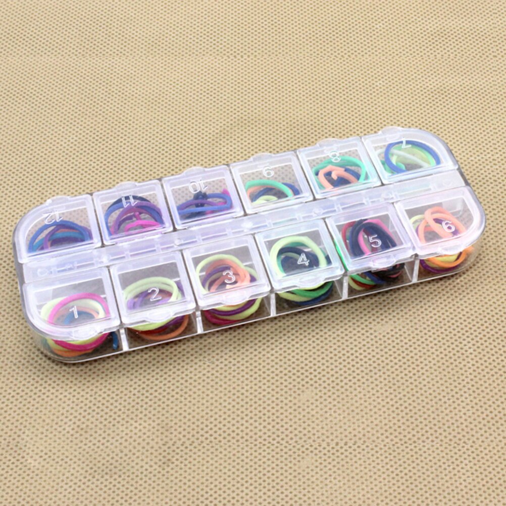 1PCS 12 Compartment 7 Days Weekly Pill Case Medicine Tablet Dispenser Organizer Pill Box Splitters Pill Organizer Container
