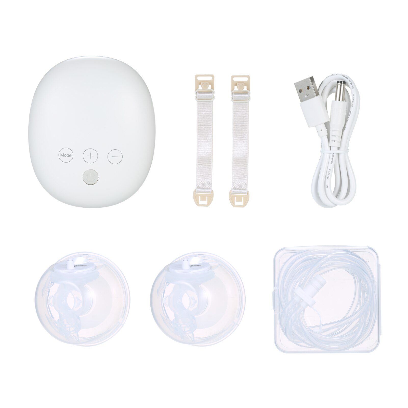 Dubbele Elektrische Borstkolf Baby Accessoires Wearable Stille Onzichtbare Handen Gratis Borst Pompen 3 Modes 16 Niveaus Verstelbare: Default Title