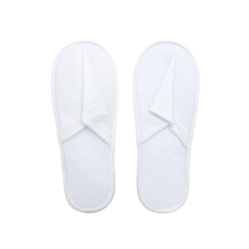 1 paar wegwerp vier seizoenen slippers hotel wegwerp levert dikke flanellen slippers