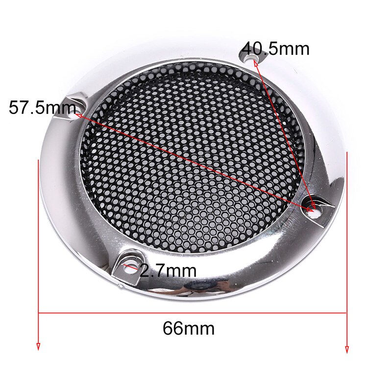 1pc Speaker Protector Speaker Protective Grille Circle With Protective Black Iron Mesh DIY Decorative Arcade Cabinet 66mm