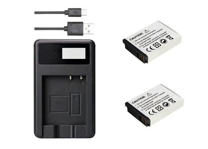 BP-85A BP85A 85A Batterij + Lader voor SAMSUNG ST200F, PL210, WB210, en SH100 Camera 'S.