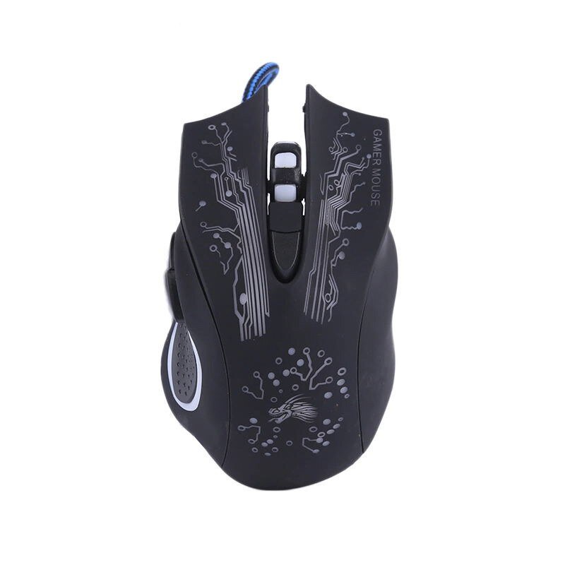 Backlight Wired Gaming Mouse 1200 DPI RGB Light Computer Mouse Gamer Mice Ergonomic USB Gaming Mause For PC Laptop: 002