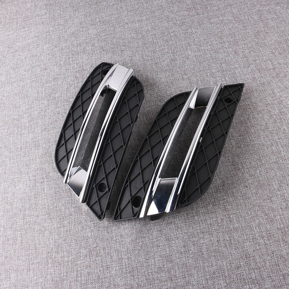 Pair DRL Light Lamp Cover Front Bumper Grille 1648801924 1648802024 For Mercedes-Benz ML350 ML450