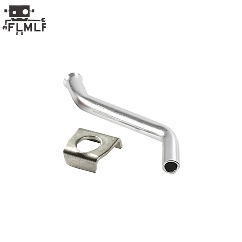 FLMLF Kit de caja de silencio de escape para motor Rc de 23CC ~ 36CC para 1/5 Hpi Rofun Km Rovan Baja Losi 5ive-T DBXL FG GoPed Redcat: Transparente