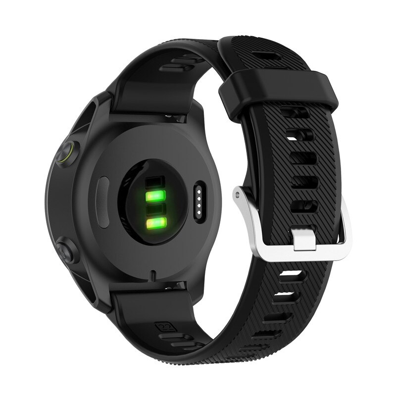 Correa de silicona para reloj Garmin Fenix 5/5 Plus/Forerunner 935 945 lite 745/Approach S60/Quatix 5, Correa deportiva de repuesto, 22mm: xyst-black