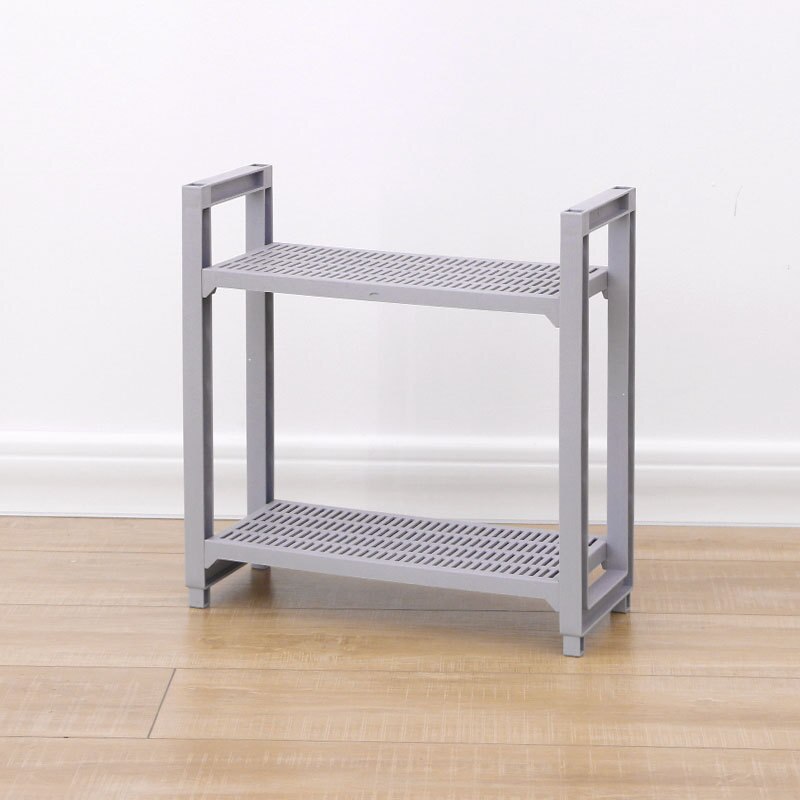 Kitchen Storage Rack Tower Assemble Plastic Bathroom Shelf Space Saving Home Organizer: 2