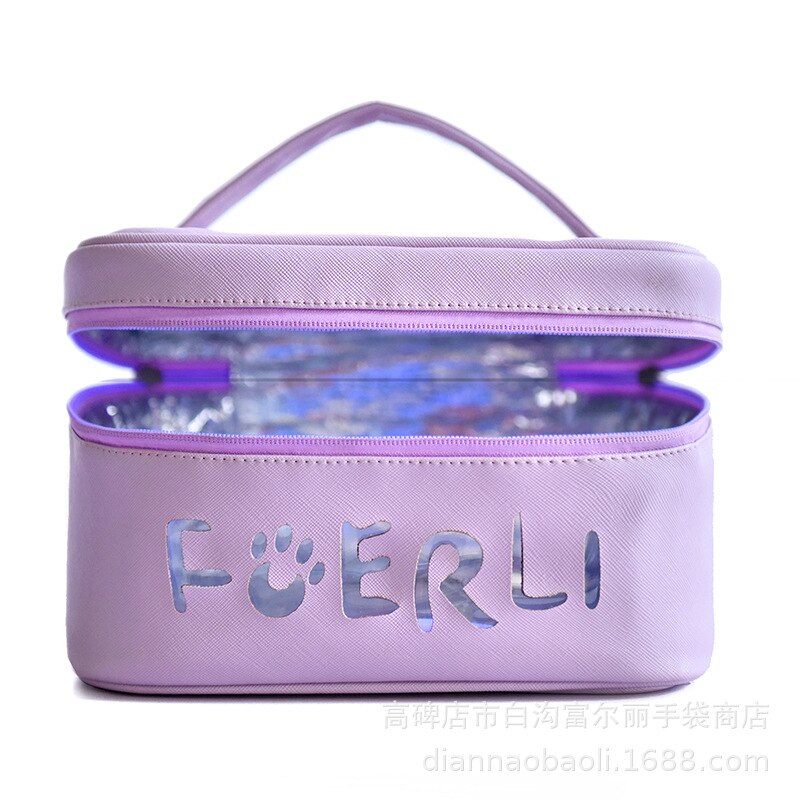 estilo LED bolsa de esterilización mamá ropa interior botella de alimentación máscara facial bolsa de desinfección prevención epidémica almacenamiento conveniente