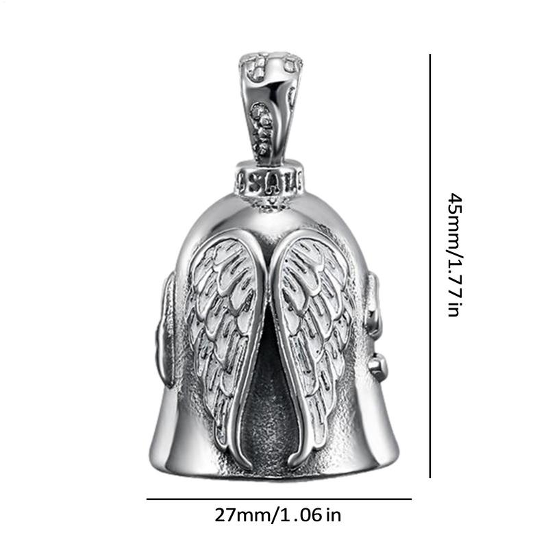 Universele motorrijbel AngelGuardian Biker Bell Draagbare fiets Hang Rijden Lucky Bell Hanger Lucky Biker Accessoire