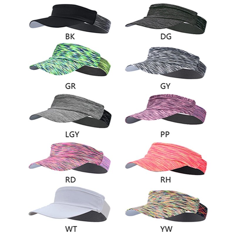 Summer Baseball Caps Outdoor Running Fitness Sportwear Hat Breathable Cotton Visor Cap Sunscreen Snapback Tennis Golf Headwear