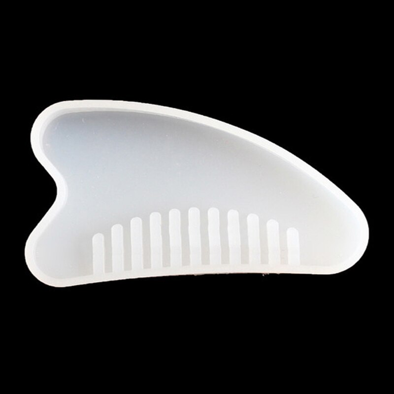 3d transparente uv-harz-silikonformen für kammformen, epoxidharzformen für diy-schmuckherstellung, werkzeuge, harzformen, silikon, weihnachten: H