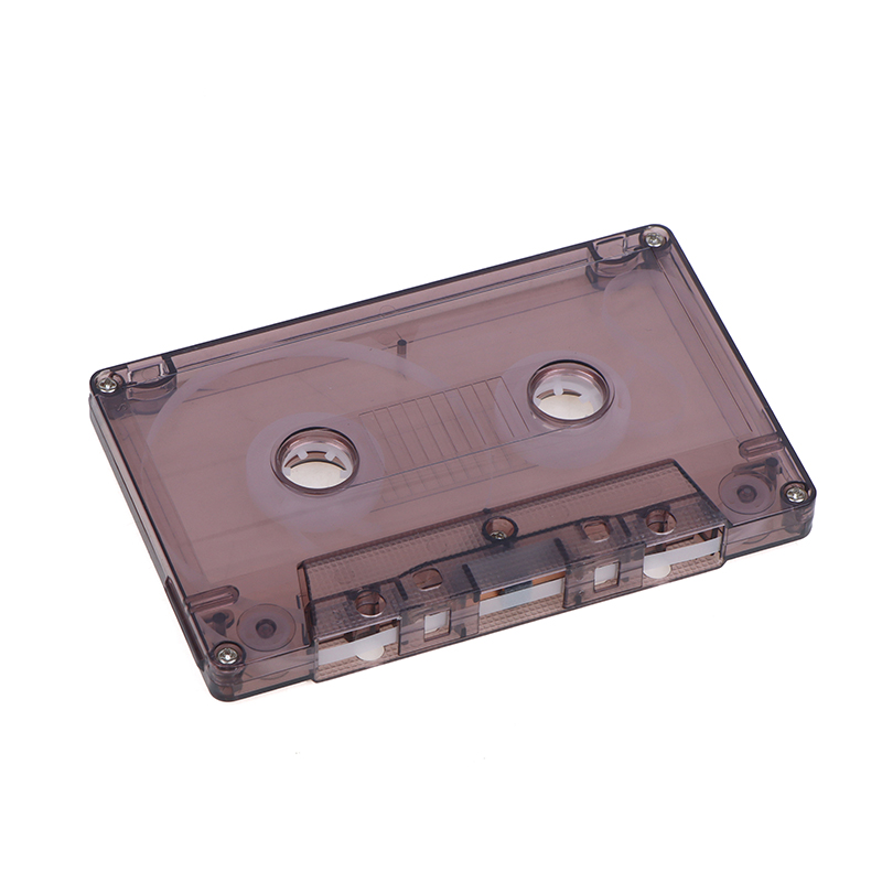 1pc Farbe leere Band hülle Audio- aufnahme Kassetten Band Schale leere Rolle zur Rolle Kassette (kein innerer Kern und äußehe Kasten): Blau