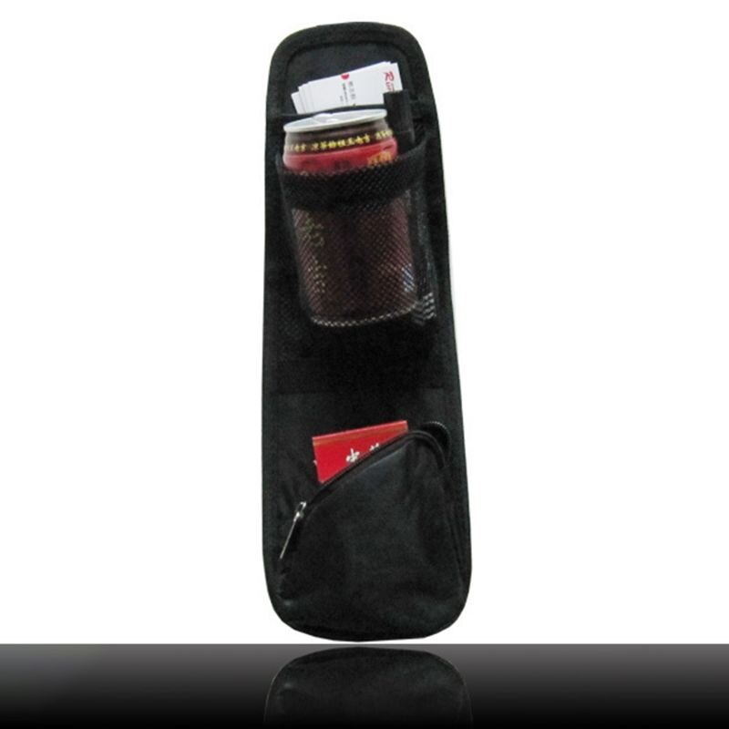 Auto Car Side Seat Pocket Organiser Tidy Accessory Storage Collector Hang Bag Pouch Cup Holder