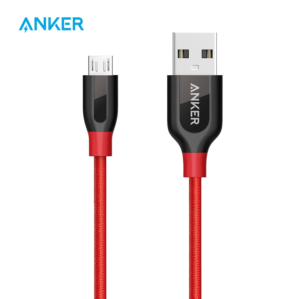 Anker Powerline+ Micro USB Premium Durable Cable [Double Braided Nylon] for Samsung, Nexus, LG, Motorola, Android Smartphones