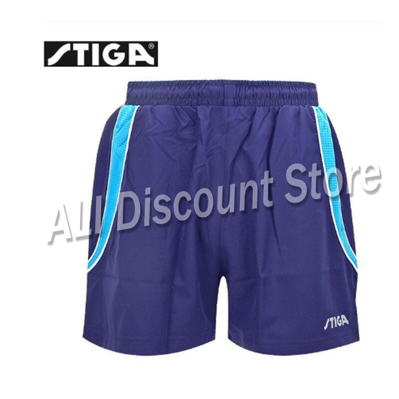 Stiga bordtennisshorts snabbtorkande sportshorts pingiskläder sport t-shirts för män kvinnor ca -72121