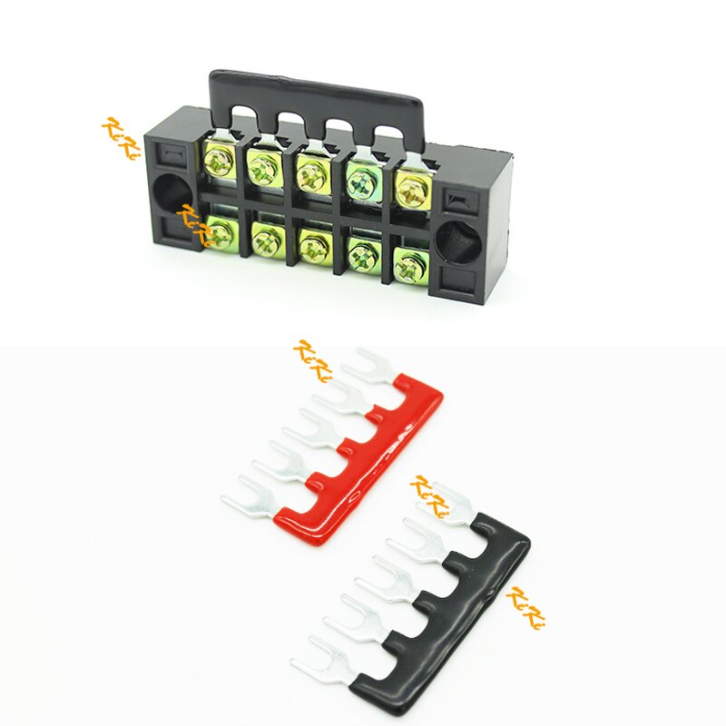 TB 1505 Terminal block connector 15A 5pins TB short connection strip Terminal block Short piece Terminal link TB short connector