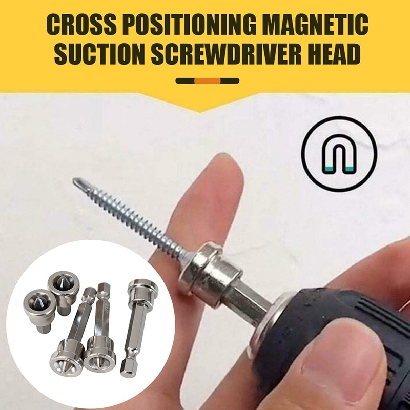 Drilling Bits Plasterboard Screws Locating Batch Head Locating Batch Head Screwdriver Bits PH2 Drywall Dimpler Bits Tools