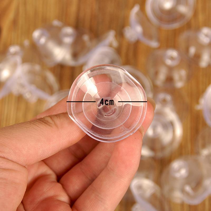 Clear Sucker Suction Cups Mushroom Head Strong Vacuum Suckers Hooks Hanger For Window Decoration Wedding Car Glass Home Decor