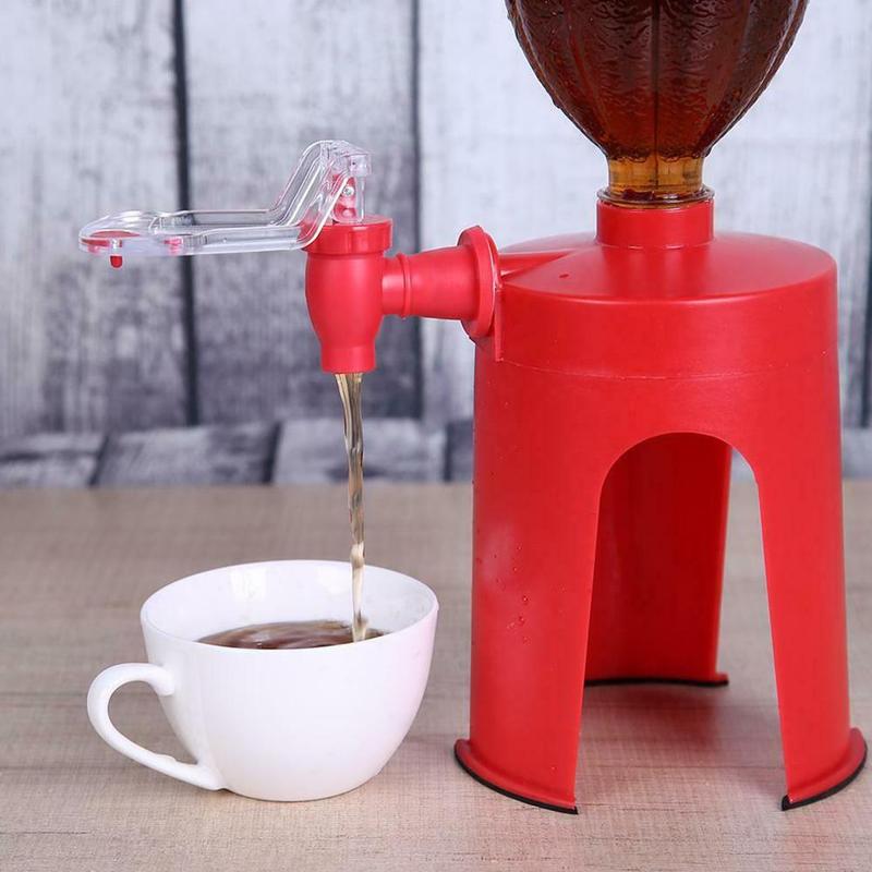 Hand Press Water Pumps Drinkware Soda Dispenser Drinking Water Dispense Bottle Upside Down Drink Dispenser Party