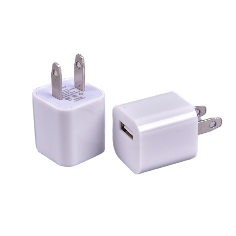 USB Cube Adapter 5W Wall Charger for iPod, iPad, iPhone 5/5c/5s/6/6s/7 Plus