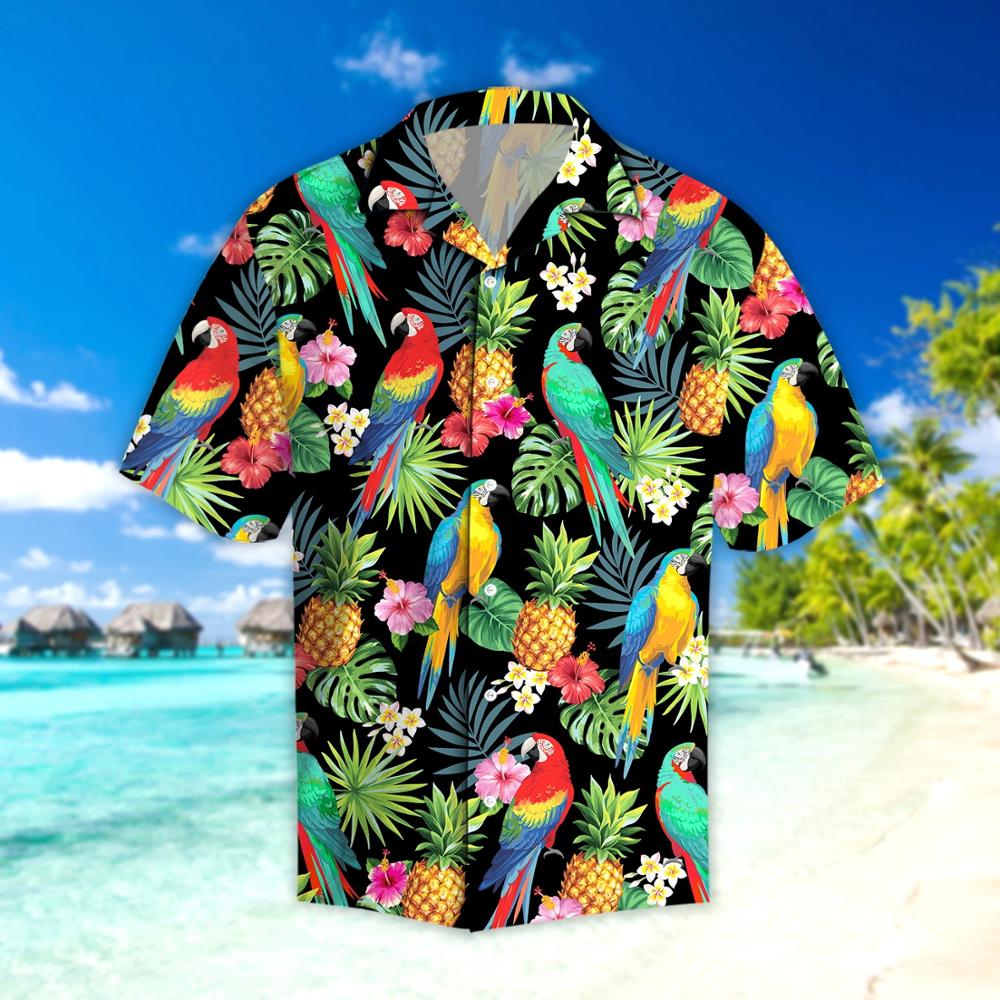 Chemise Huk Kona Homme - Manches Courtes - Motif Yellowfin - XXL