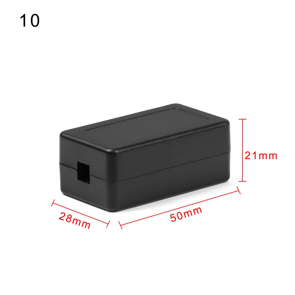 Caja de plástico ABS impermeable para proyectos, carcasa de almacenamiento, caja de instrumentos, cajas de Control, suministros electrónicos: Naranja