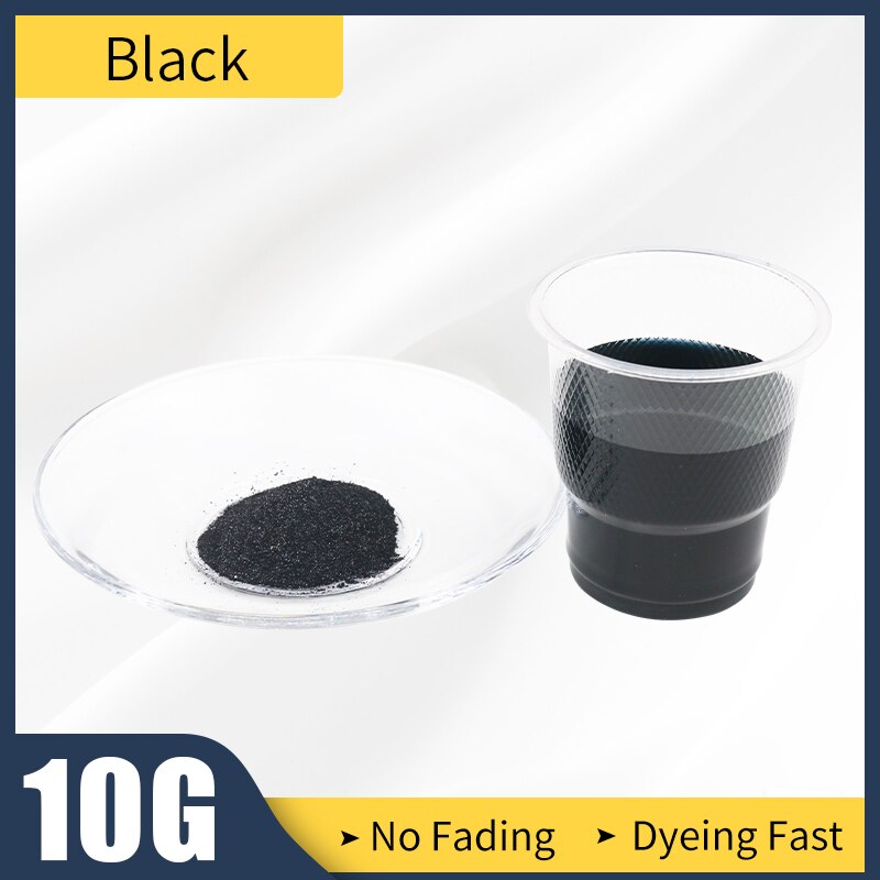 Zwarte Stof Dye Acryl Verf Kleurstof Voor Kleding Textiel Verven Kleding Renovatie Voor Cott – Grandado