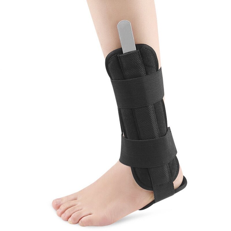 Cheville articulation jambe cassée pied garde plaque entorse attelle cheville 1 pièces sport cheville orthèse Protection articulaire blessure avec Fracture