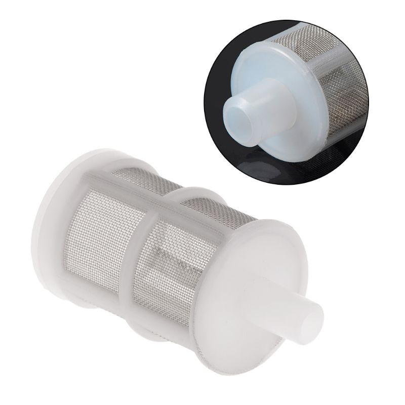 Aquarium Filter Gittergewebe Wasser Pumpe Schlauch Netz Sauber Bildschirm Pumpen Aquarium Lieferungen 7mm/10mm Edelstahl kunststoff Garten