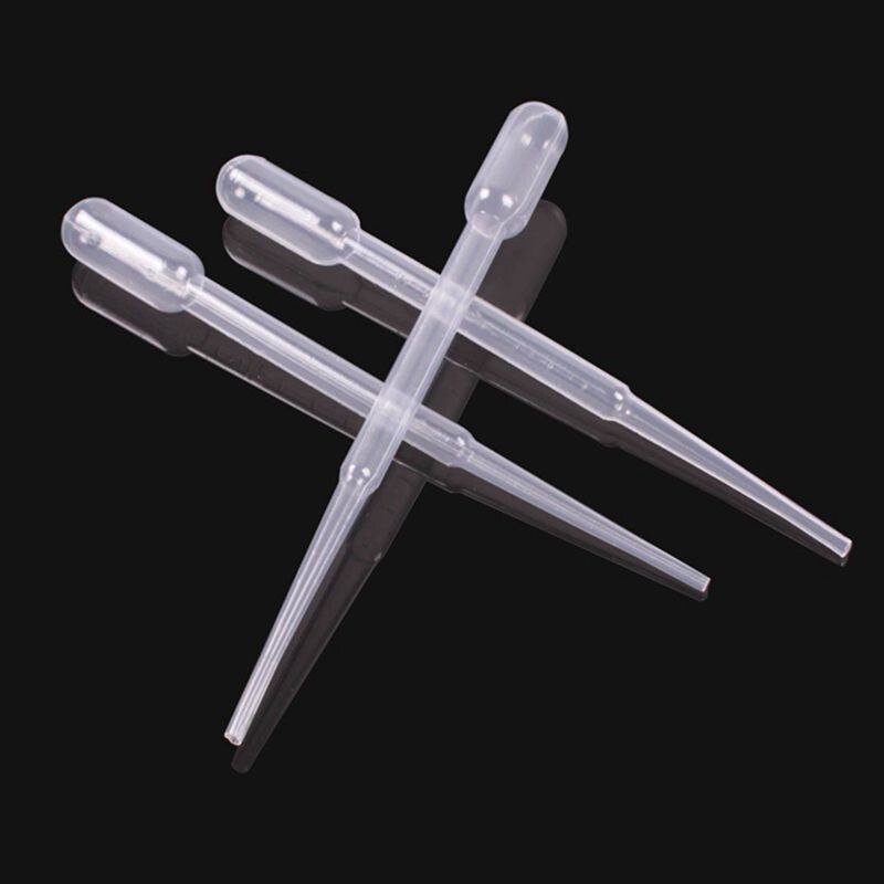 2 Ml Polyethyleen Transferpipetten Eye Dropper Pak Van 200-Essentiële Oliën Pipetten Druppelaar Make-Up Tool
