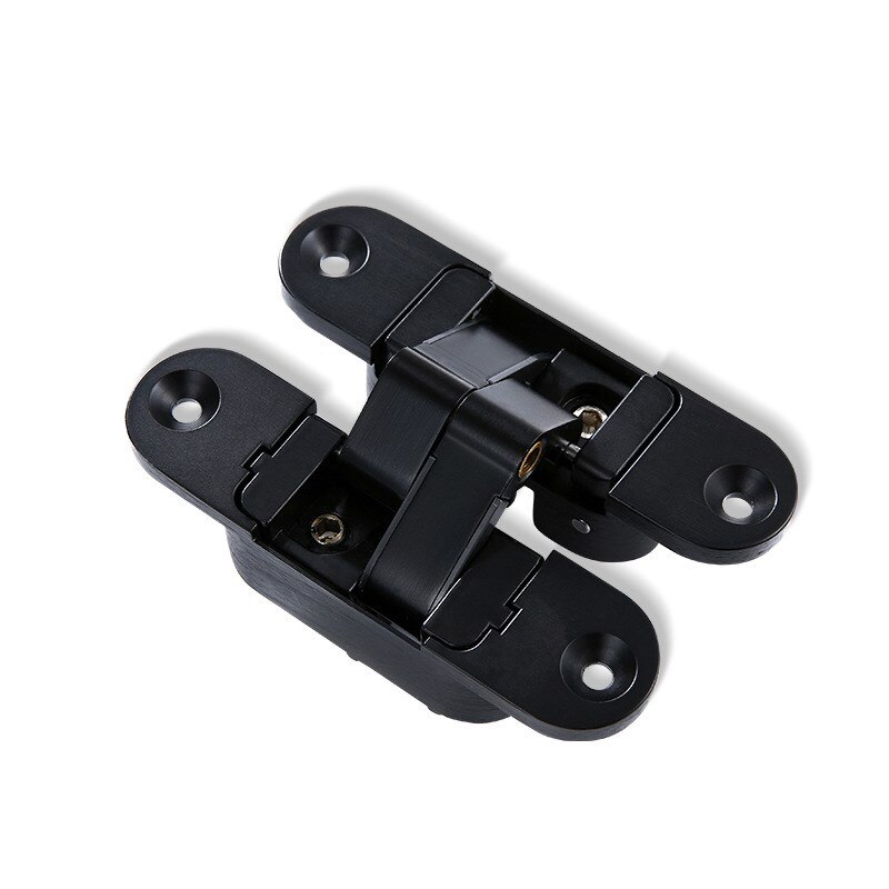 Adjustable concealed door hinge concealed door wooden door folding cross 180 degree hinge concealed door hinge left open