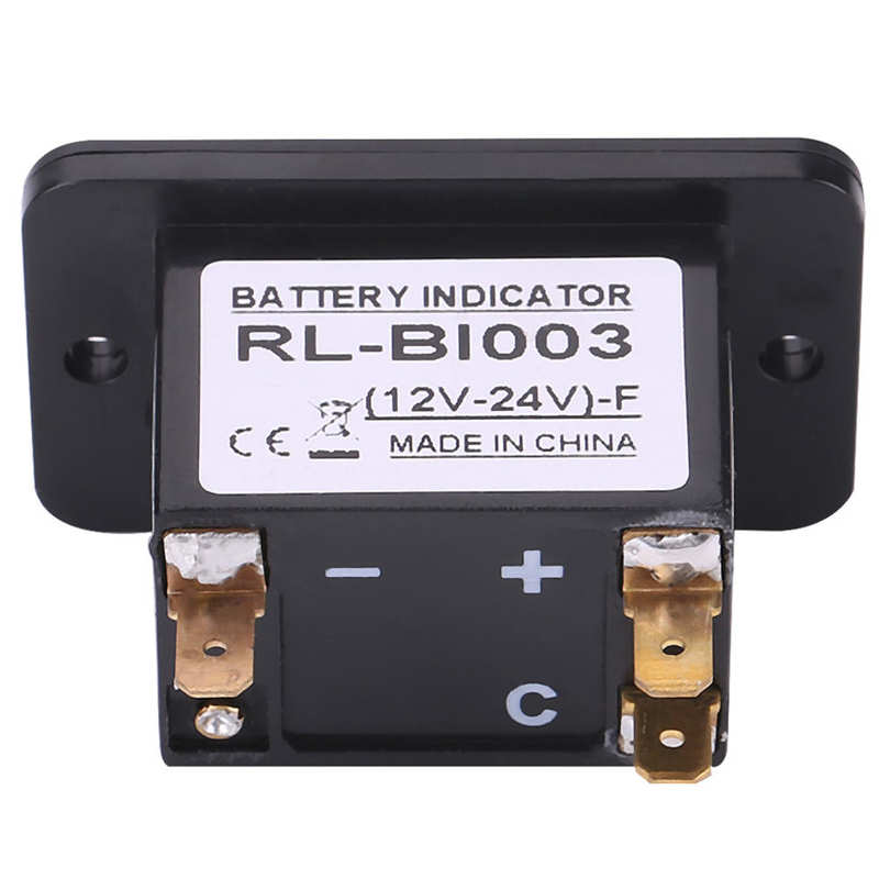 12V/24V/36V/48V LED Digital Battery Indicator Meter Gauge for Cart