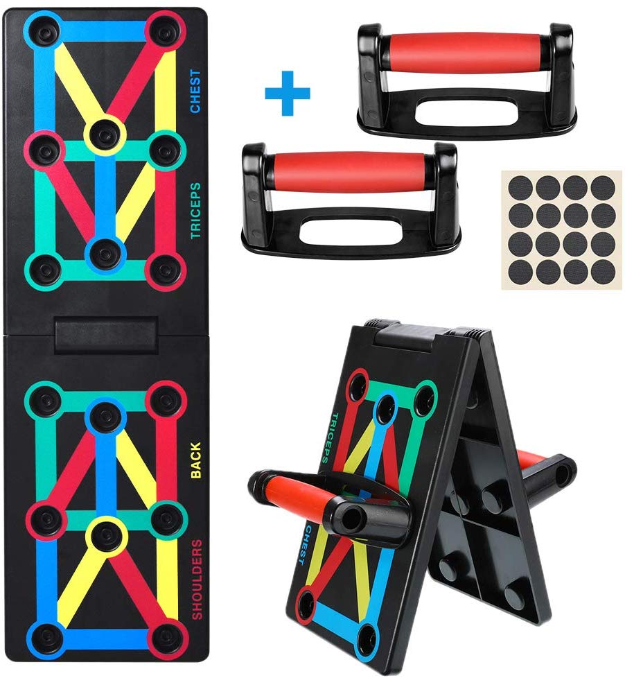 9 en 1 Push Up Board gymnastique à domicile complet exercice pliable réglable push up support musculation équipement de Fitness: type 2