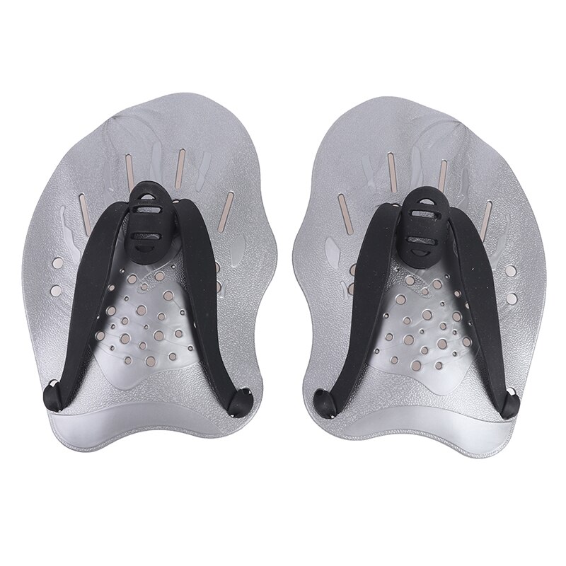 Durable Swimming Paddles Swim Practice Correction Paddling Tools Adjustable Silicone Hand Webbed Gloves: GY