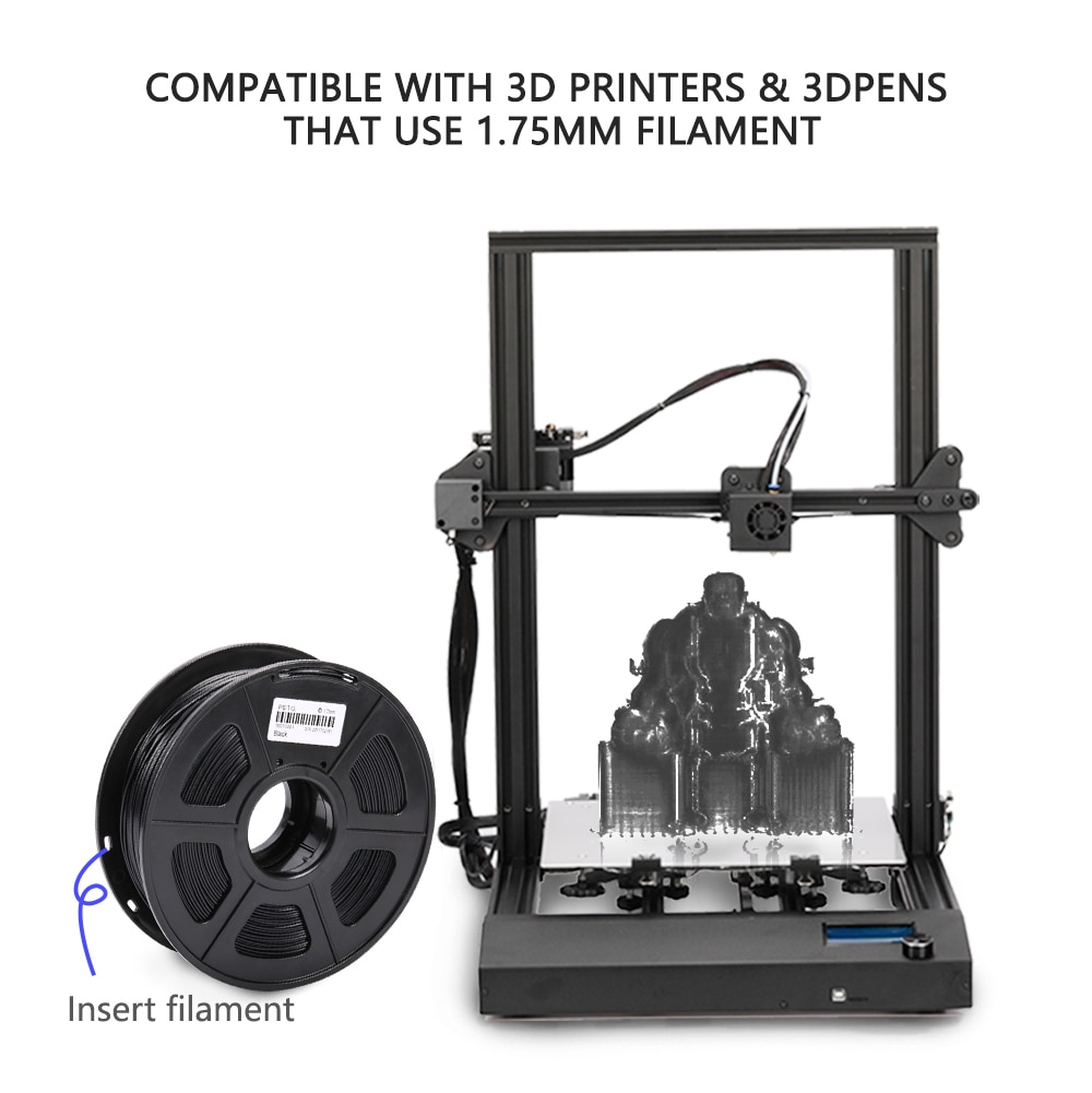 Enotepad PETG nero 3D 1.75 millimetri Stampante Filamento PETG Bianco regalo FAI DA TE stampa di vendita con 5 pcs con a buon mercato e spedizione veloce